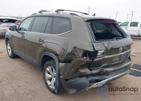 2019 Volkswagen Atlas 2.0T S z USA, uszkodzony, nr VIN 1V2AP2CA8KC588987